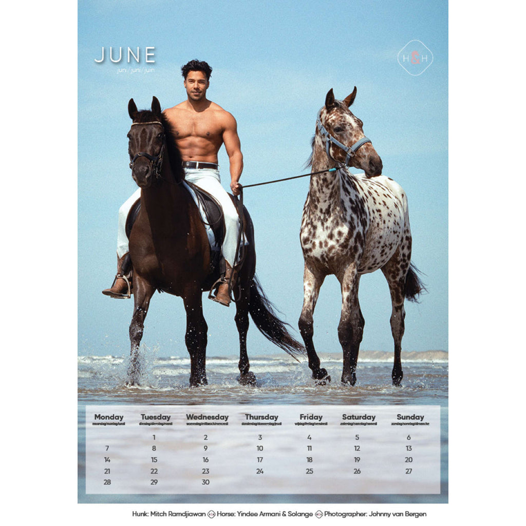 Horse and Hunk Calendrier 2027