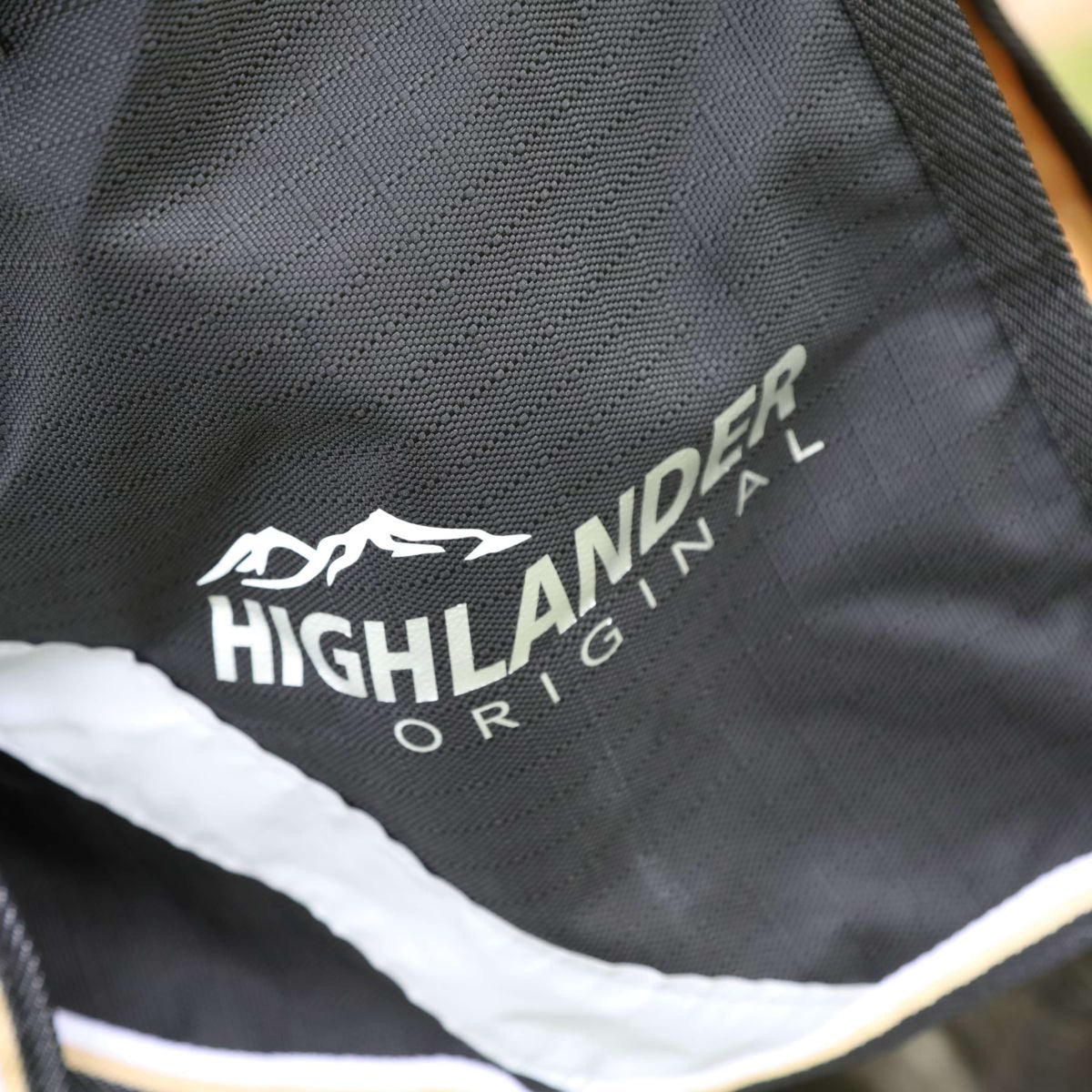 Highlander Plus Couverture d'Hiver Turnout 200g ensemble couverture et tour de cou Noir
