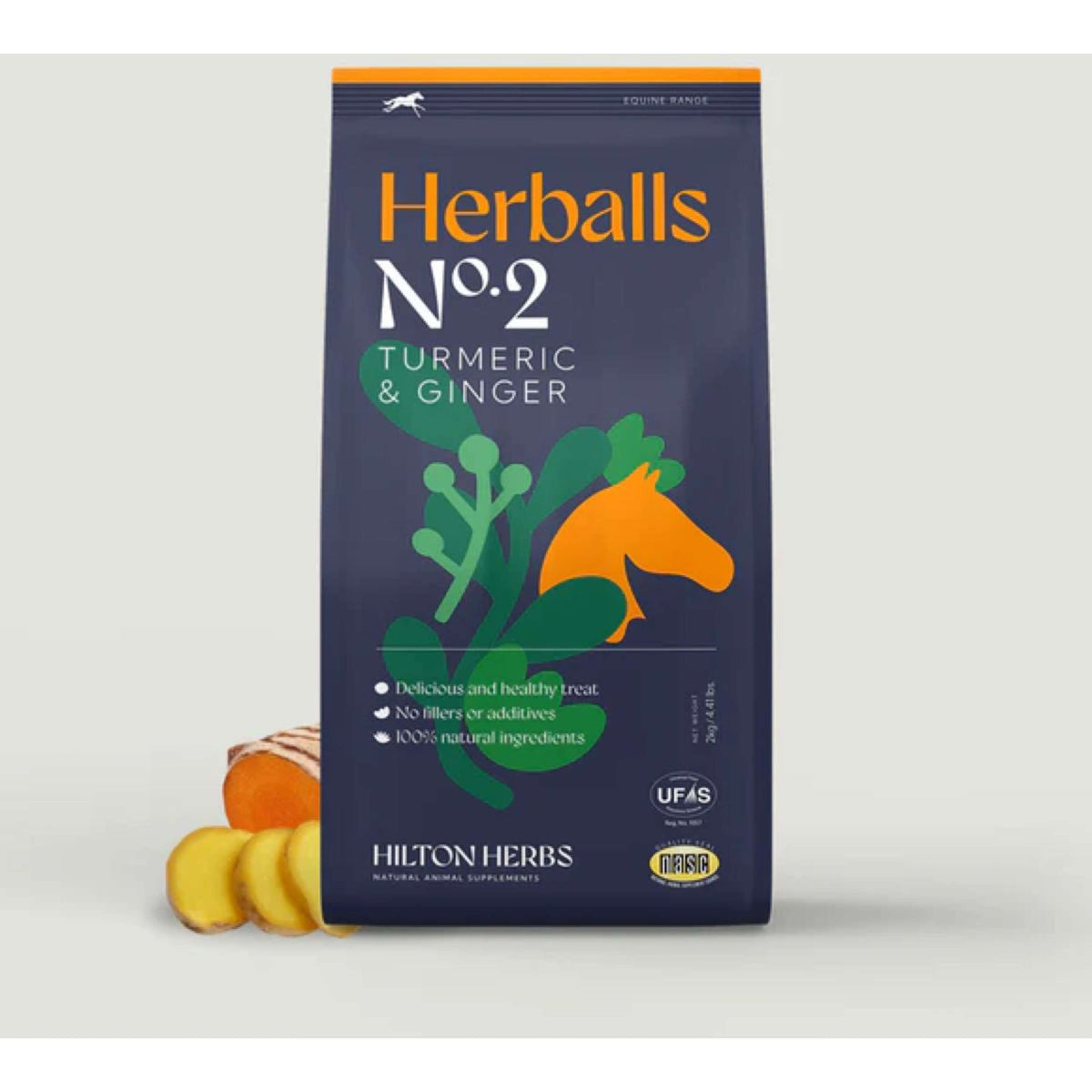 Hilton Herbs Herballs No2 Turmeric & Ginger