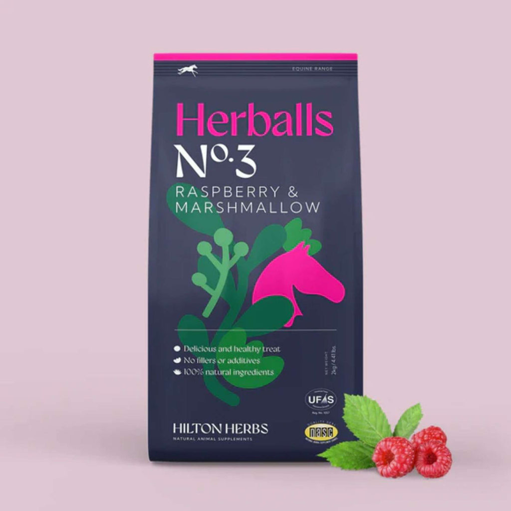 Hilton Herbs Herballs No3 Marshmallow & Raspberry