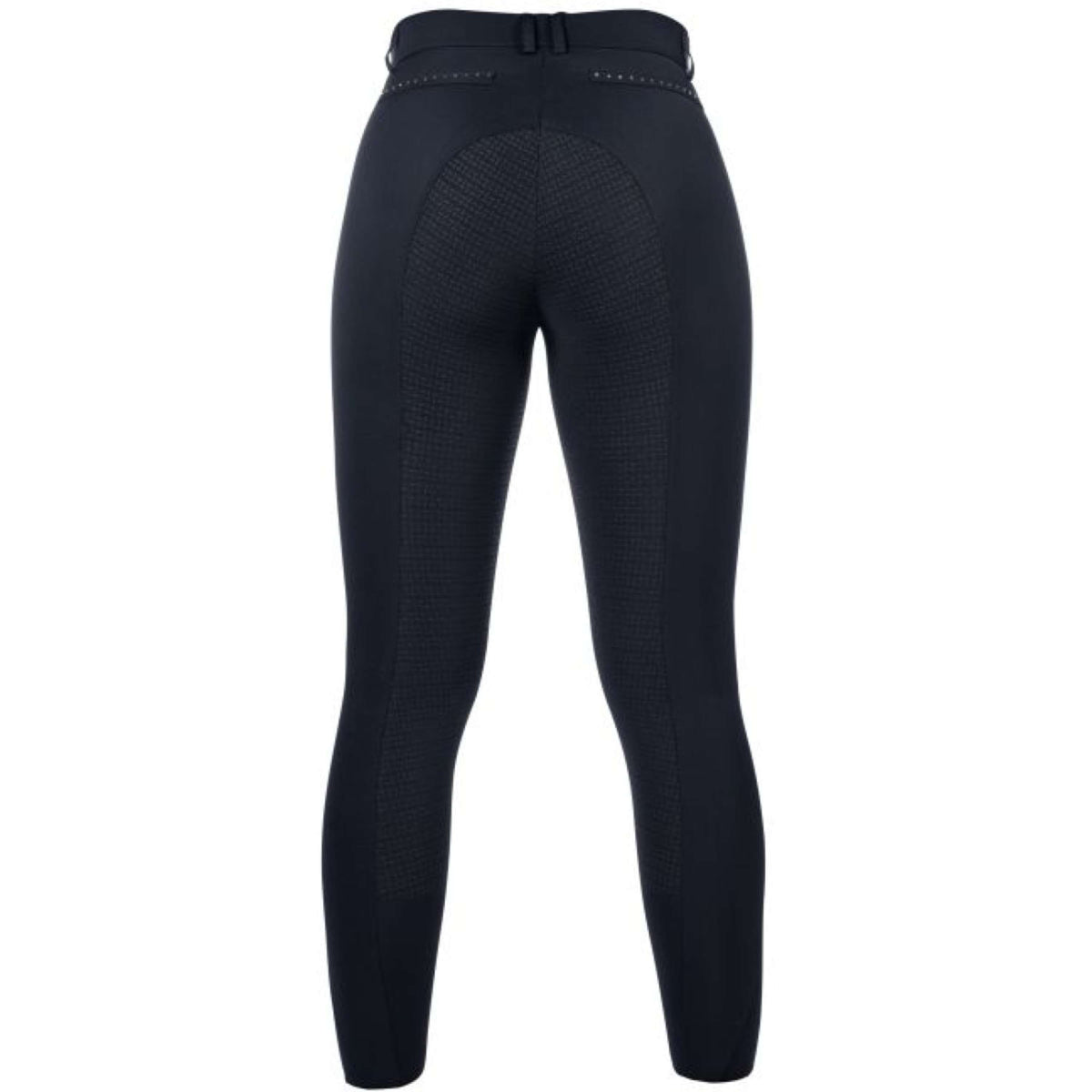 HKM Pantalon d'Équitation Rosegold Glamour Full Grip Bleu foncé/RoseOr