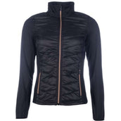 HKM Veste Prag Nylon Noir/Or rose