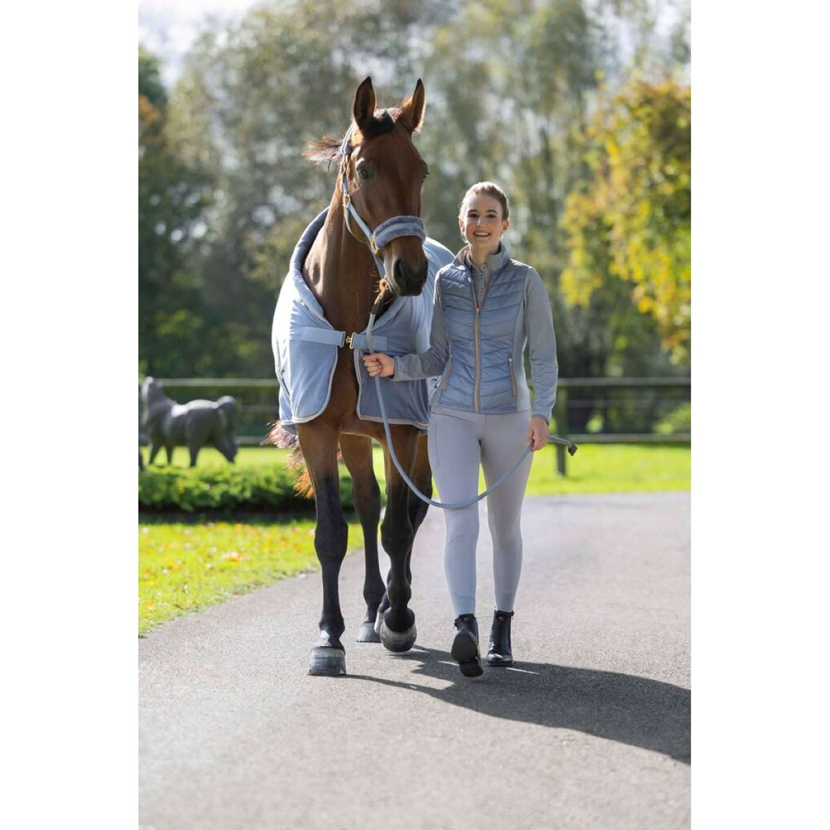 HKM Veste Prag Gris/Or Rose