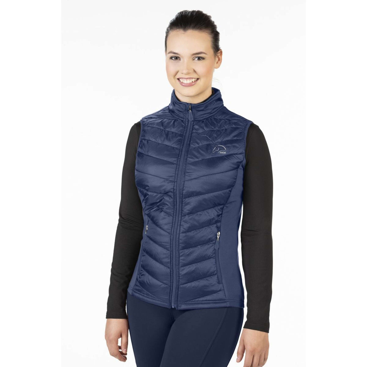 HKM Bodychauffant Jersey Basel Bleu Foncé