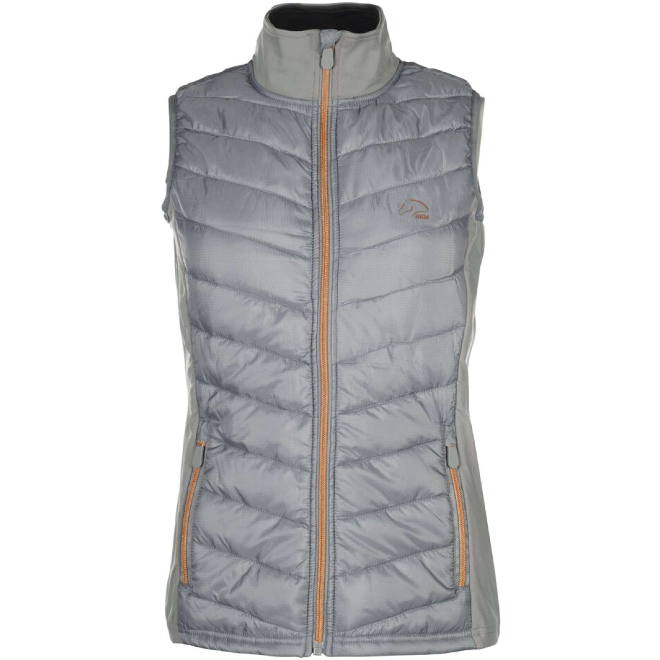 HKM Gilet Sans Manches Basel Gris/Or Rose
