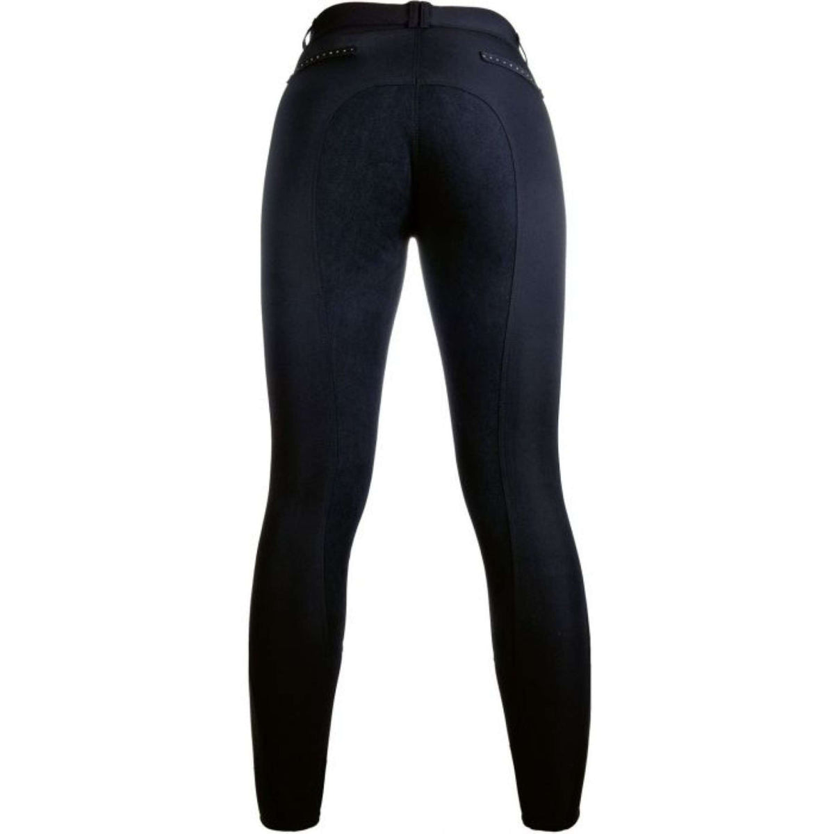 HKM Pantalon d'Équitation Rosegold Glamour Full Seat Noir/Or rose