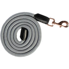 HKM Corde pour Licol Rosegold Glamour Mousqueton Gris/Or Rose
