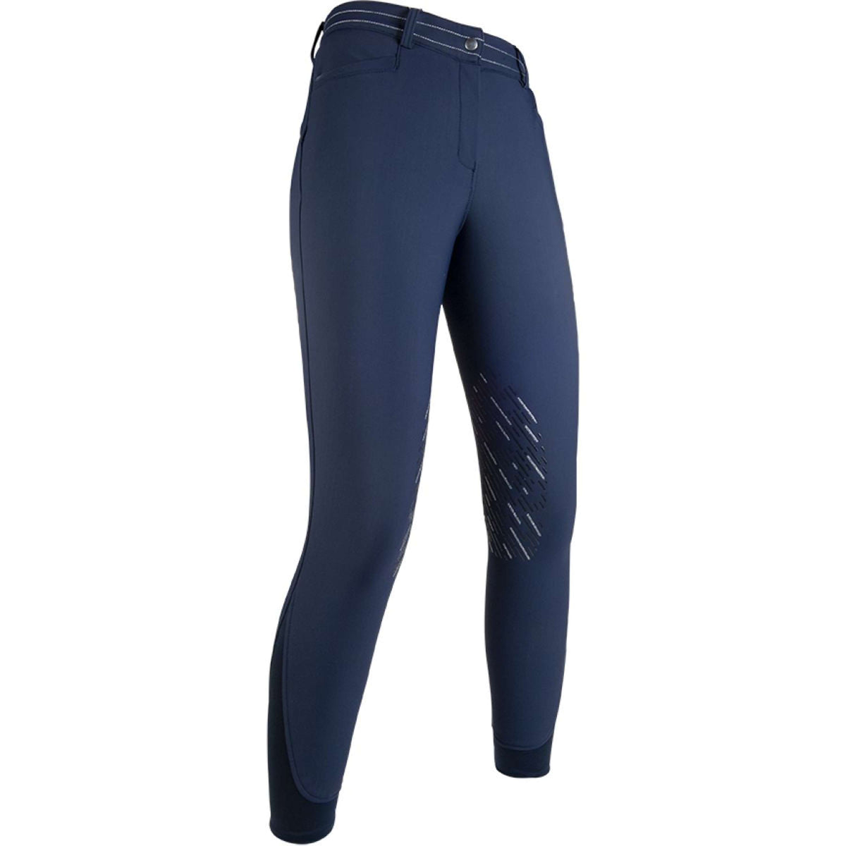 HKM Pantalon d'Équitation Elegance Softshell Bleu Foncé