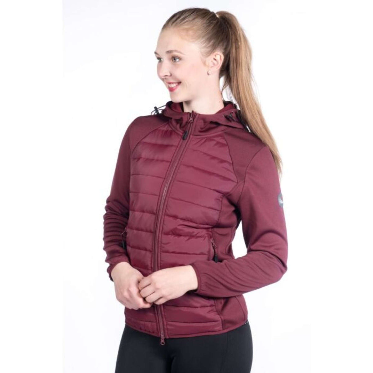 HKM Blouson de Sport Style Vin rouge