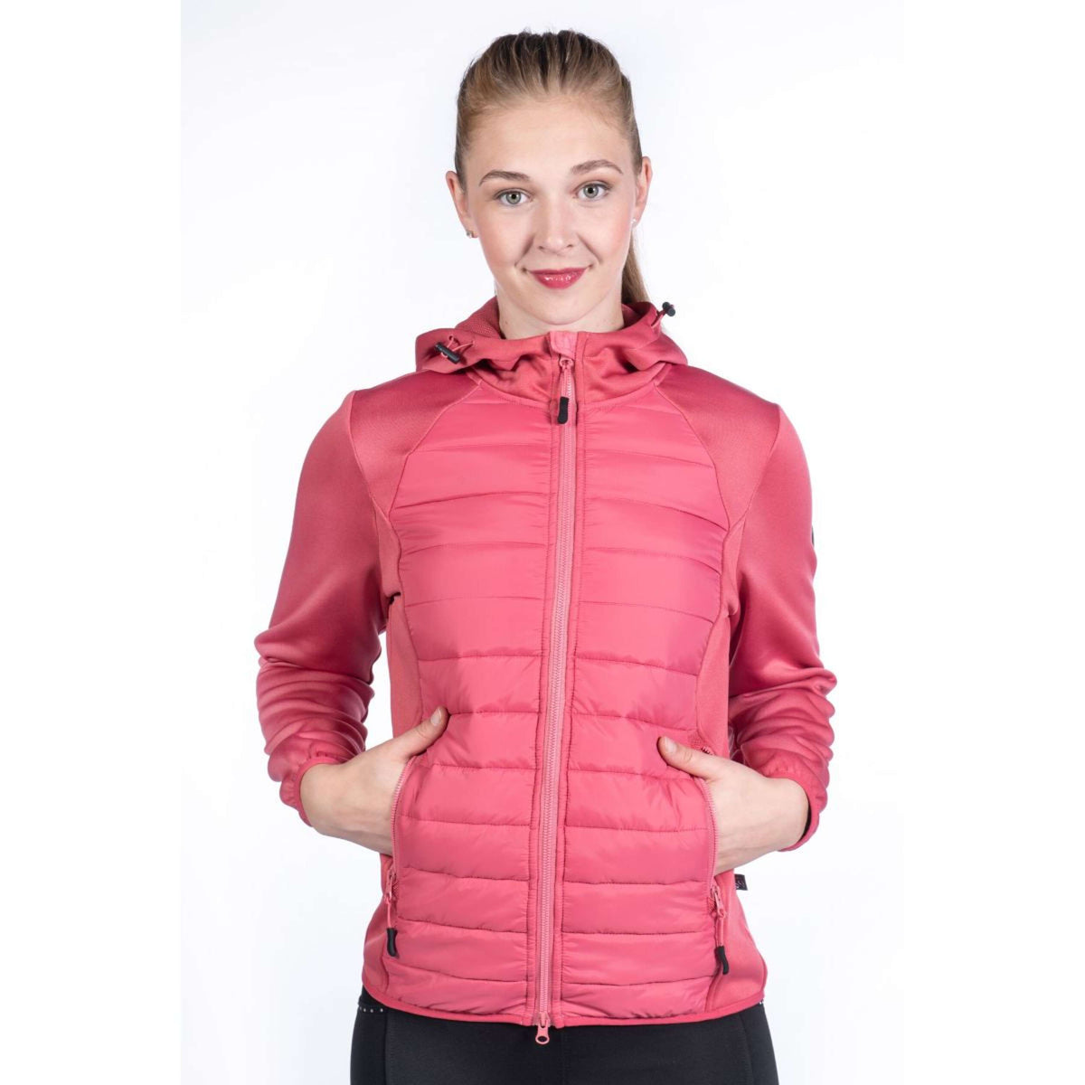 HKM Blouson de Sport Style Framboise