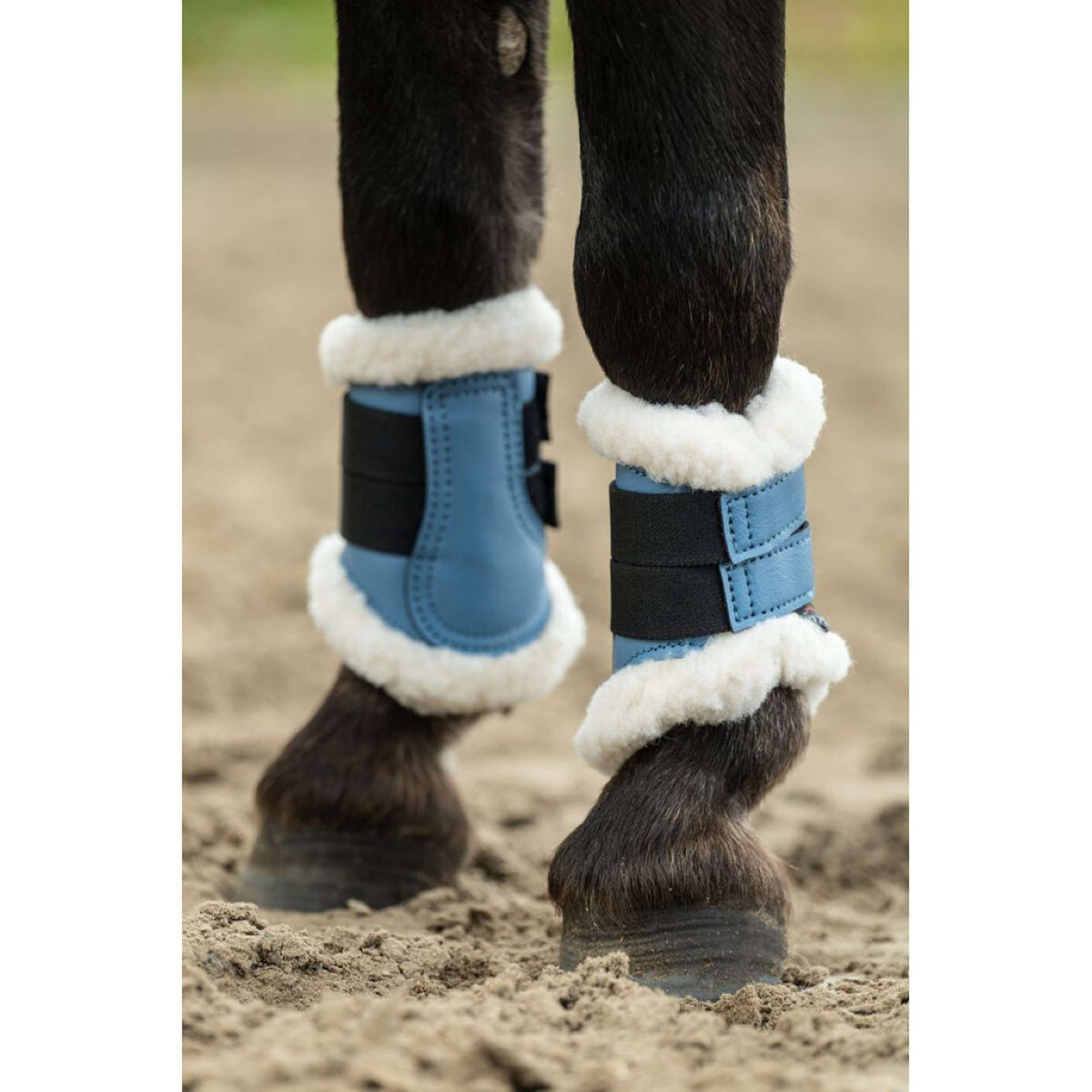 HKM Dressage Boots Comfort Bleu Fumeé