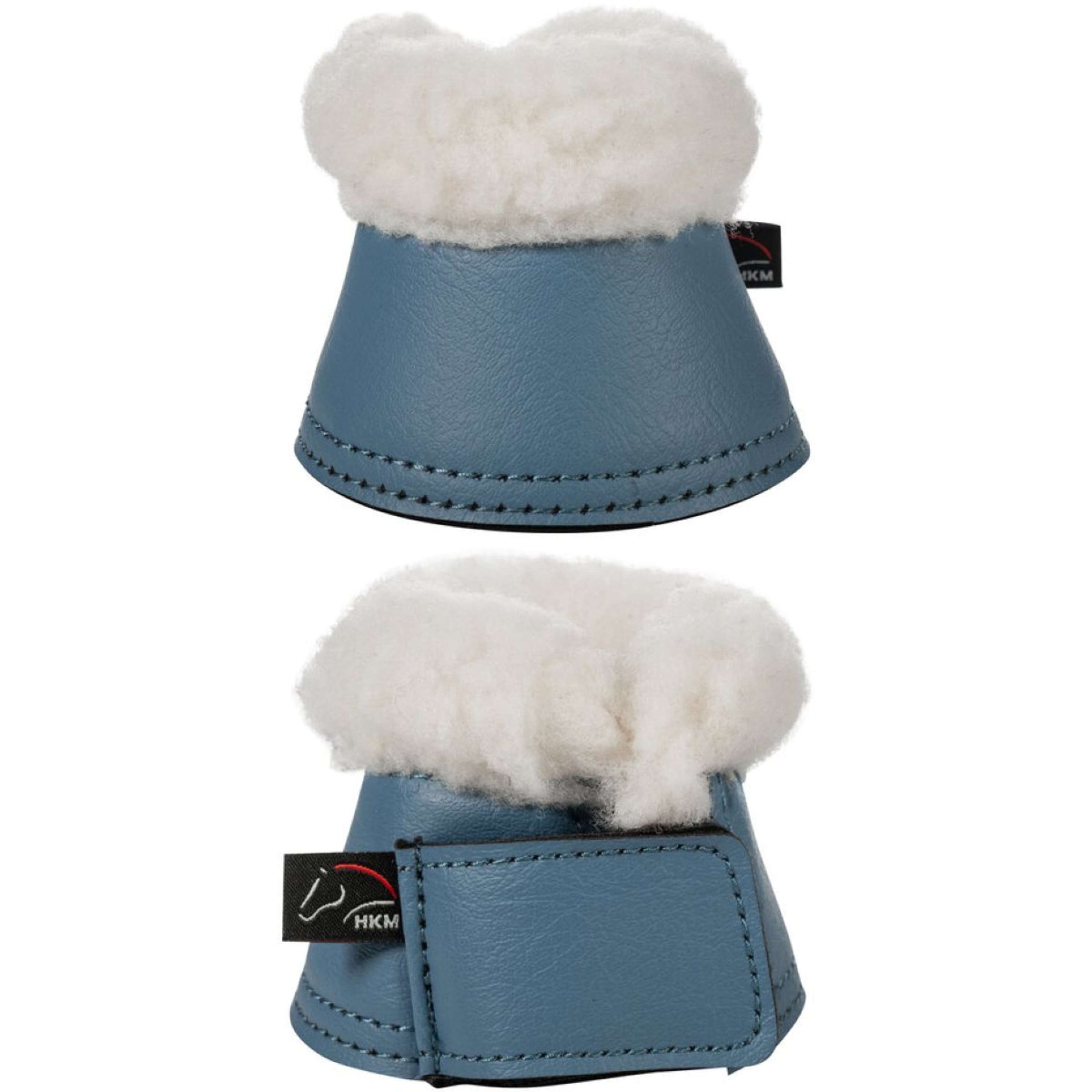 HKM Cloches d'Obstacles Comfort Bleu Fumeé