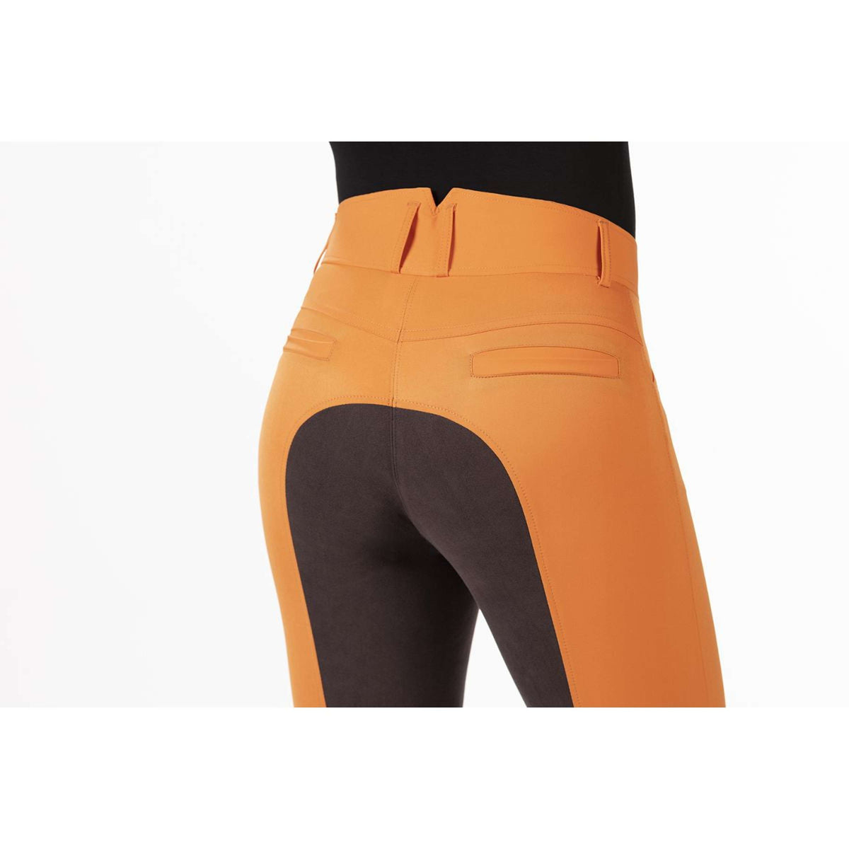 HKM Pantalon d'Équitation Allure avec Siège en Alos Orange