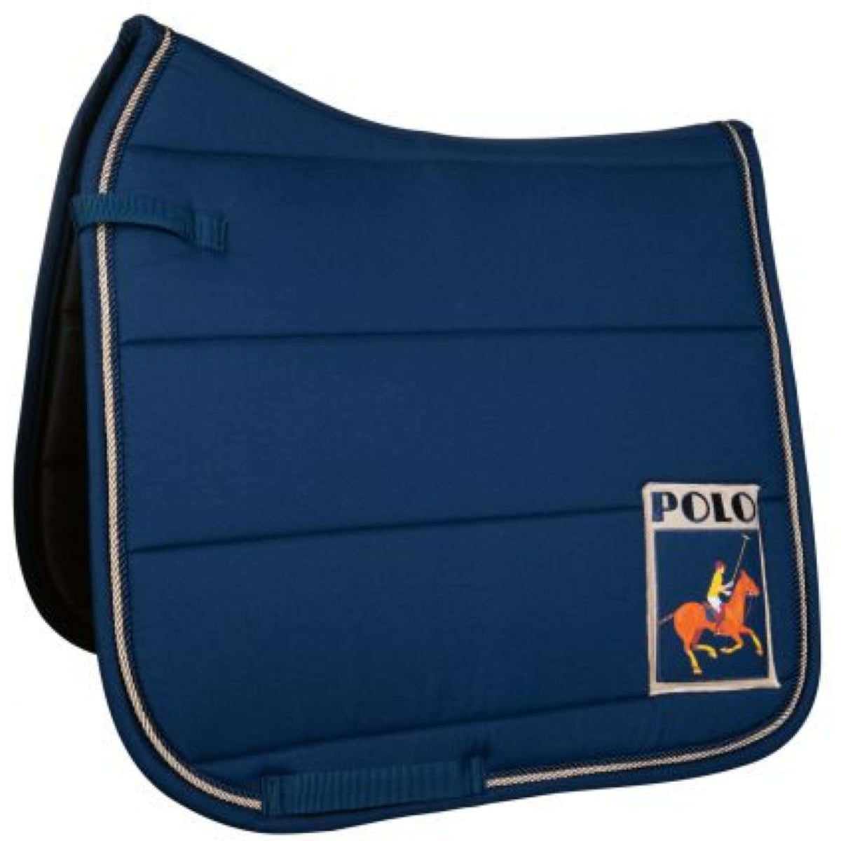 HKM Tapis de Selle Buenos Aires Dressage Bleu Foncé