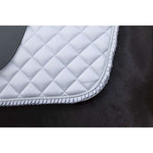 HKM Tapis de Selle Monaco Noble Dressage Gris/Bleu