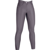 HKM Pantalon d'Équitation Luna Full Grip Gris foncé