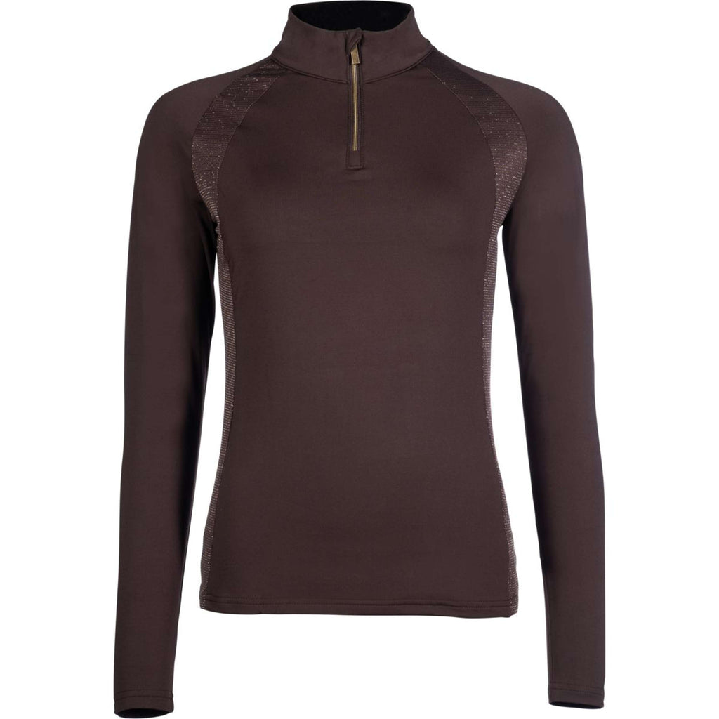 HKM Chemise Fonctionnelle Basil Marron foncé