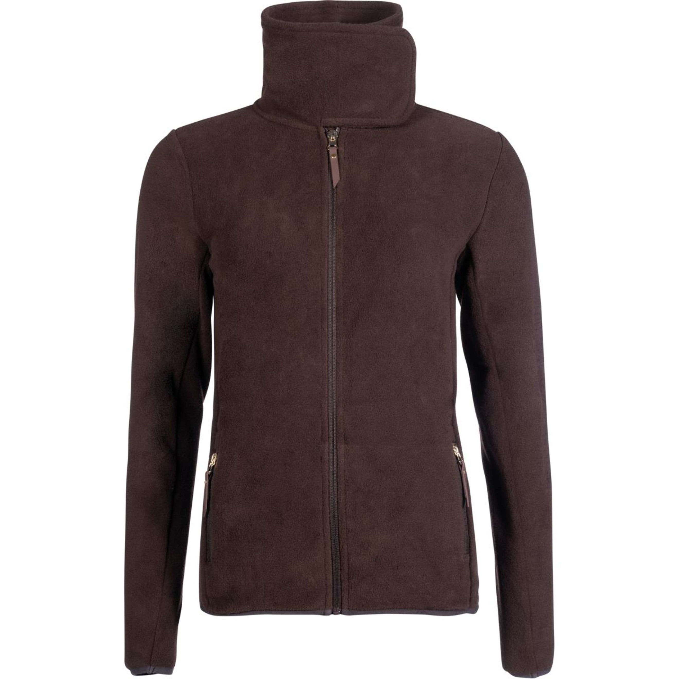 HKM Veste Polaire Basil Marron foncé