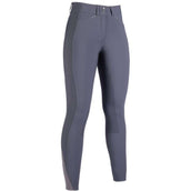 HKM Pantalon d'Équitation Helene Full Grip Gris foncé