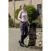 HKM Pantalon d'Équitation Helene Full Grip Gris foncé