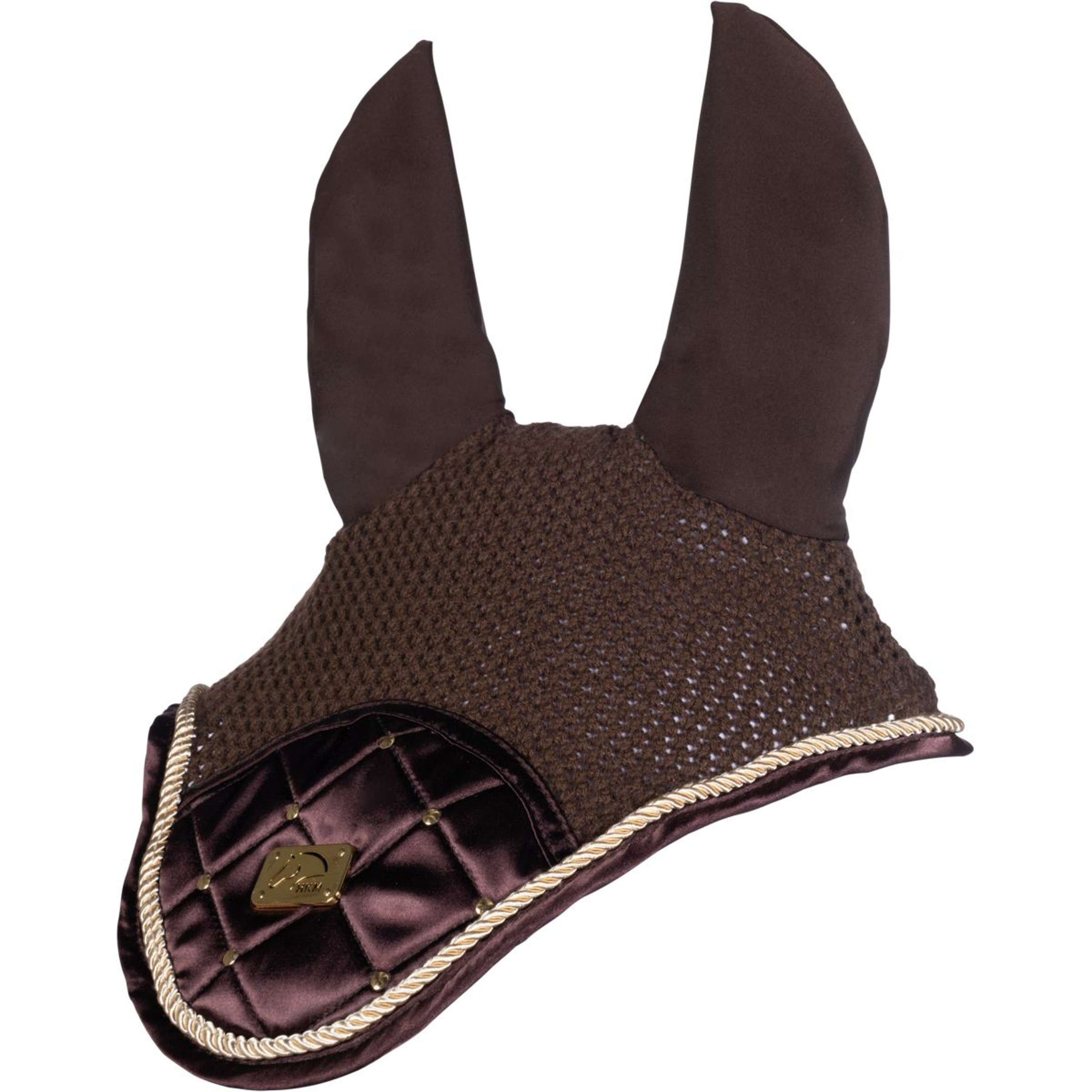 HKM Bonnet Anti-Mouches Basil Marron foncé