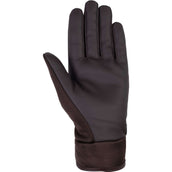 HKM Gants d'Équitation Basil Softshell Marron foncé