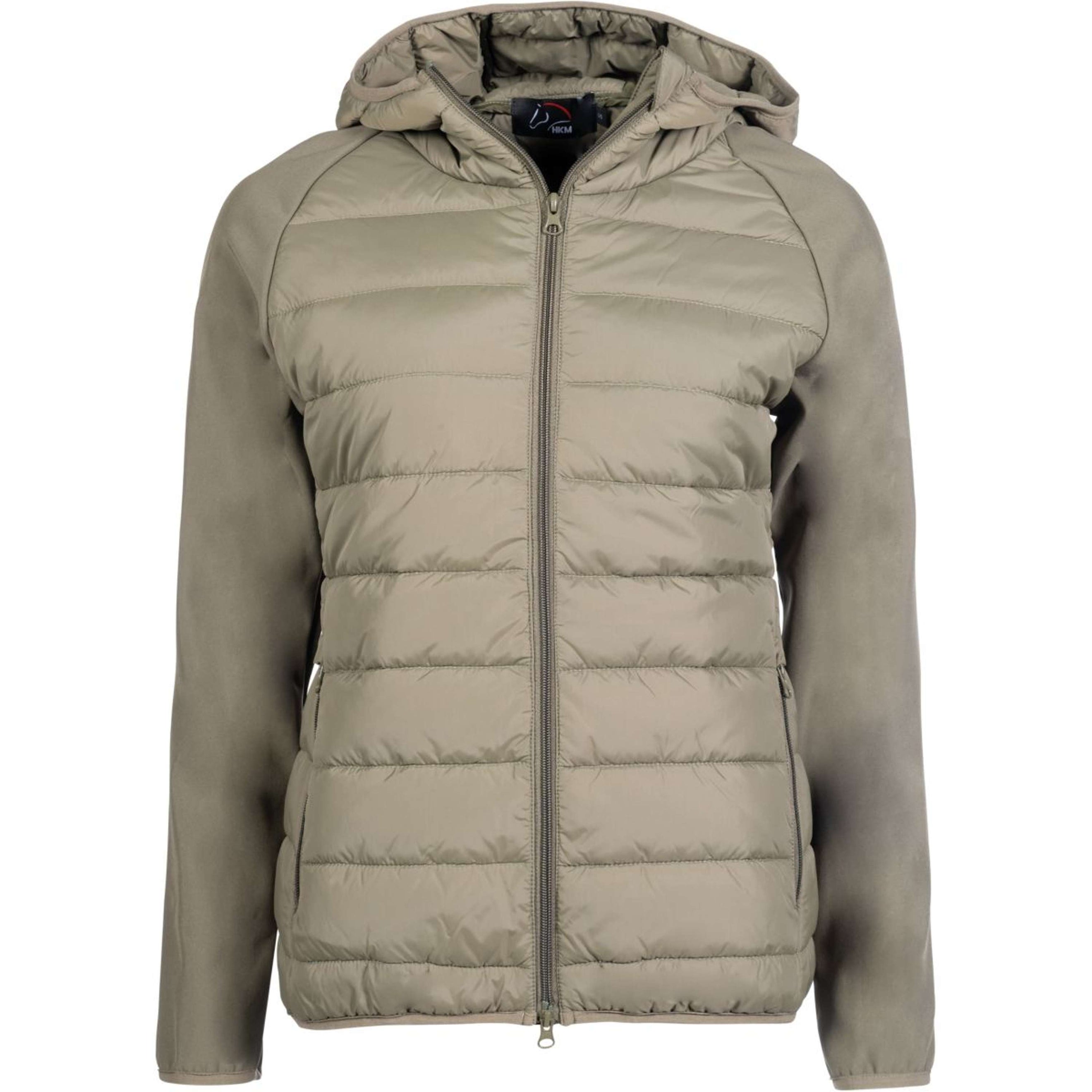 HKM Veste Hybrid Active Olive Vert