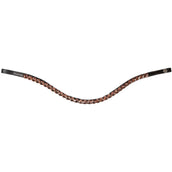 HKM Frontal Rosegold Glamour Marron/Or Rose