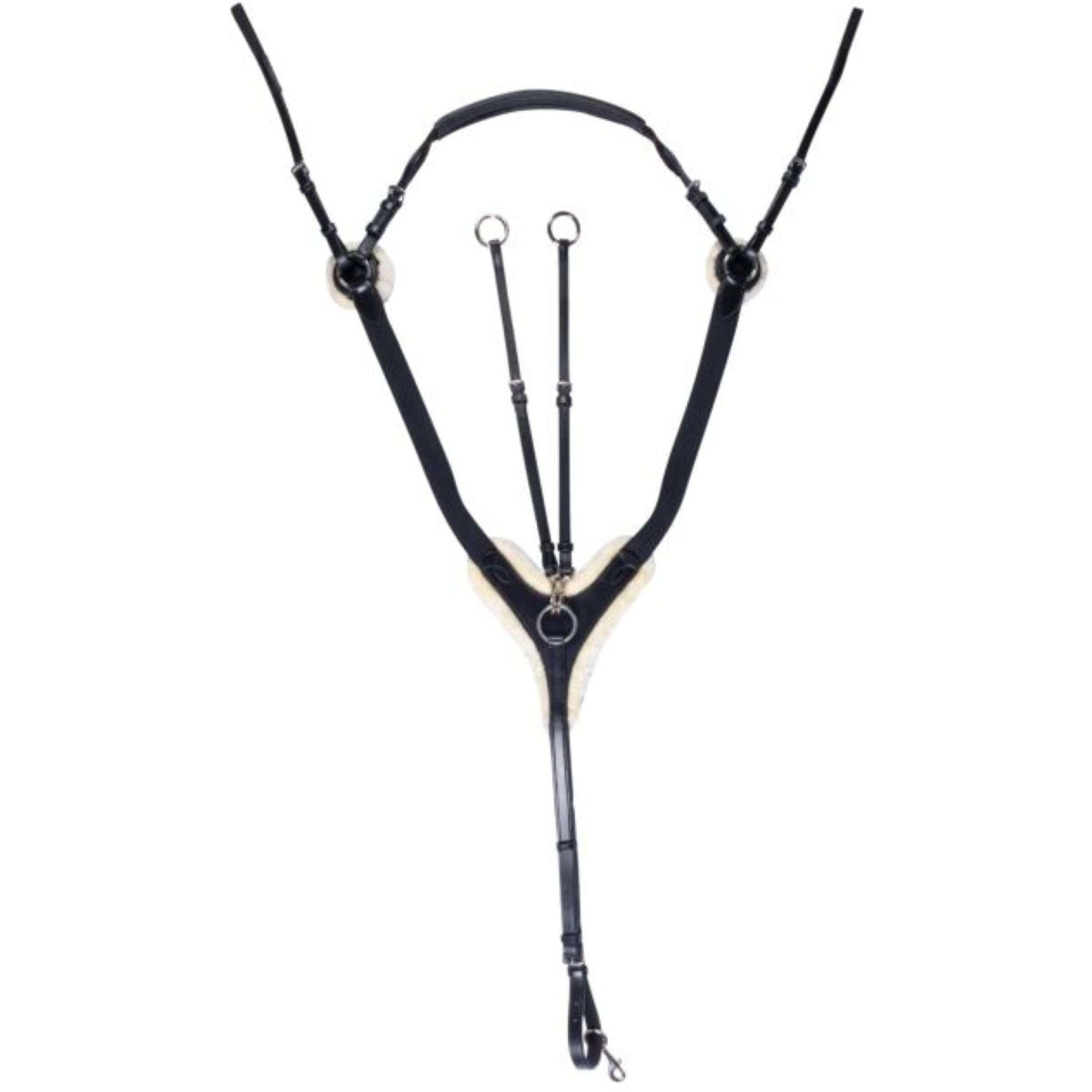 HKM Martingale Cambridge avec Fourrure Noir HKM Martingale Cambridge avec Fourrure Noir