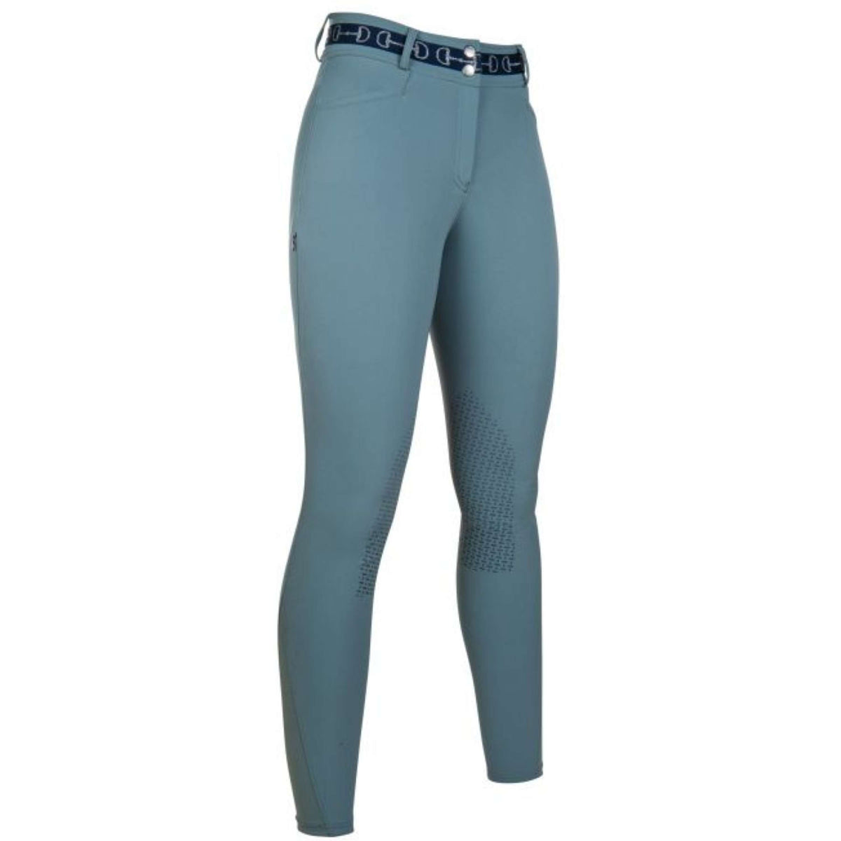 HKM Pantalon d'Équitation Monaco Silicone Prise de Genou Sage