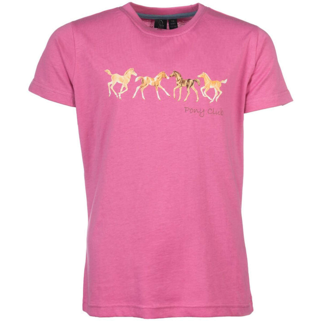 HKM T-Shirt Pony Club Rose
