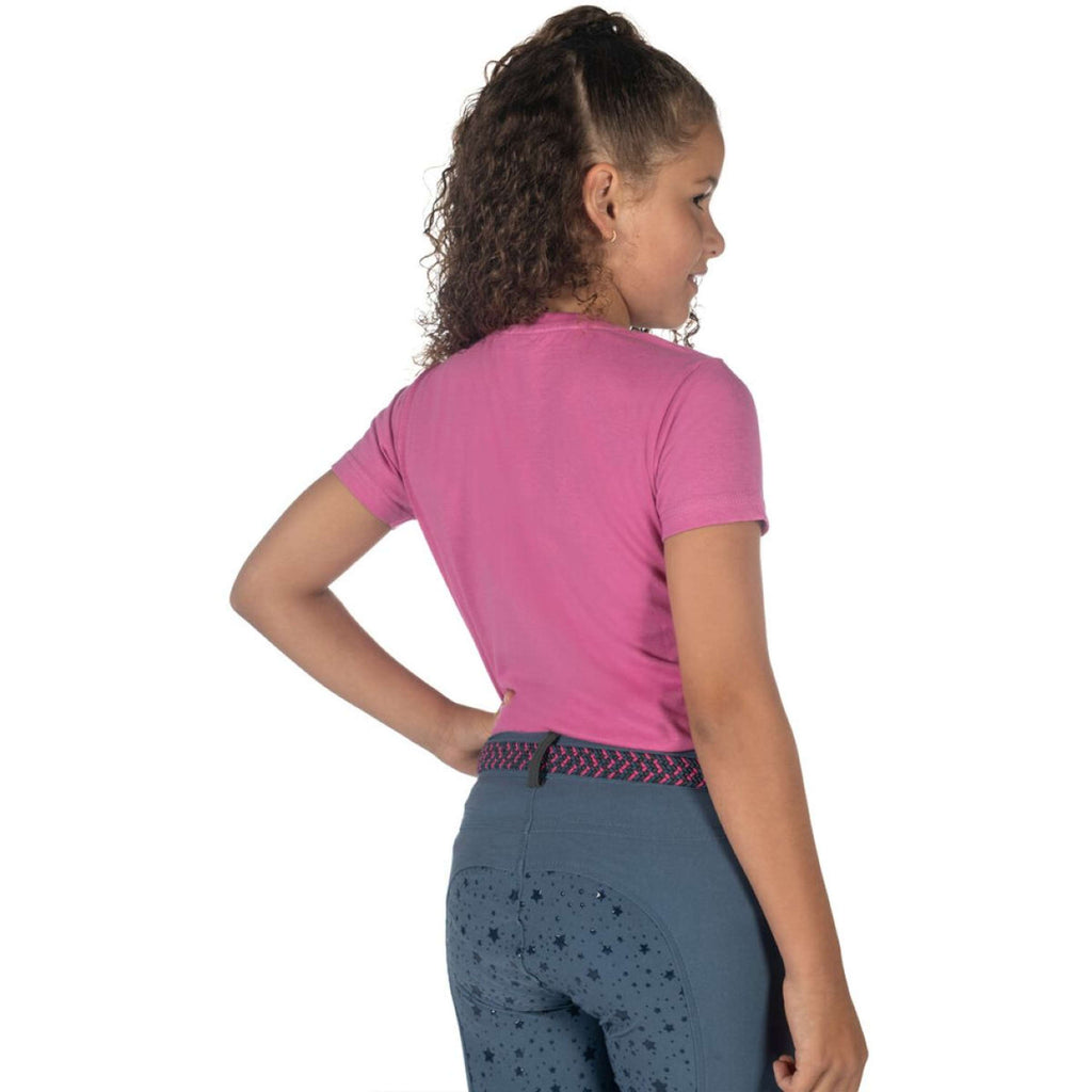 HKM T-Shirt Pony Club Rose