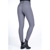 HKM Pantalon d'Équitation Helene Prise de Genou Gris foncé