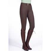 HKM Pantalon d'Équitation Helene Prise de Genou Marron foncé