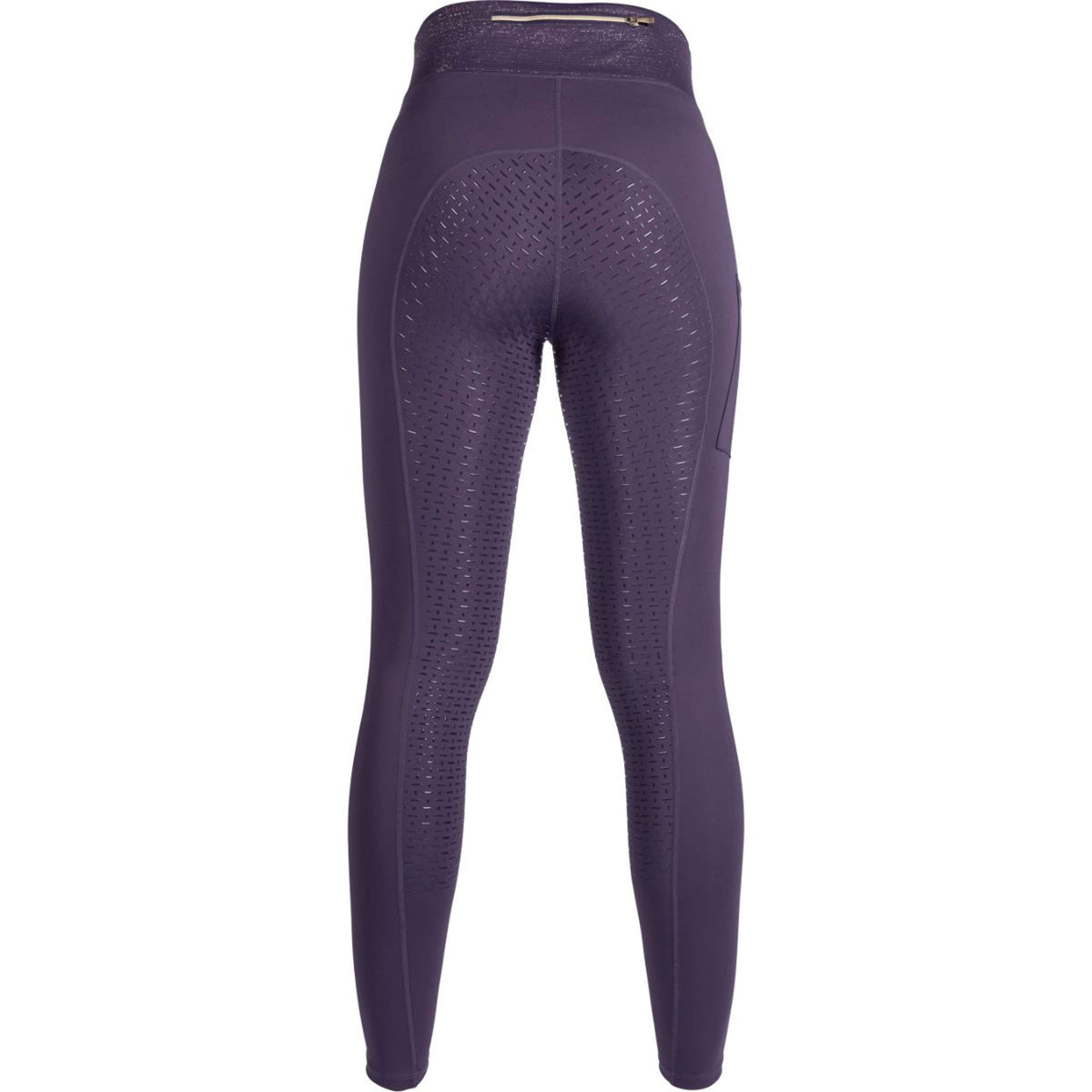 HKM Legging d'Équitation Lavender Bay Full Seat Violet Foncé