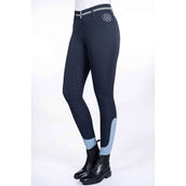 HKM Pantalon d'Équitation Bloomsbury Full Seat Bleu Foncé