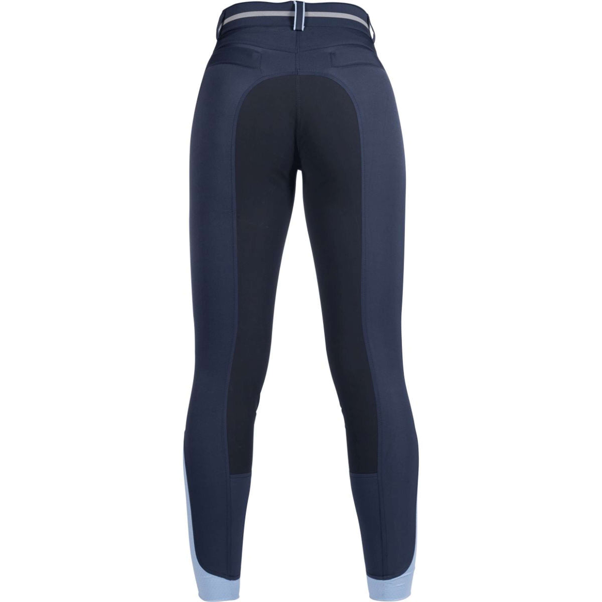 HKM Pantalon d'Équitation Bloomsbury Belmtex Full Seat Bleu Foncé