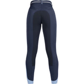 HKM Pantalon d'Équitation Bloomsbury Belmtex Full Seat Bleu Foncé