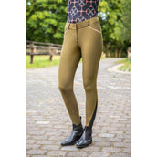 HKM Pantalon d'Équitation Edinburgh Full Seat Olive