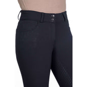 HKM Pantalon d'Équitation Savona Full Grip Noir