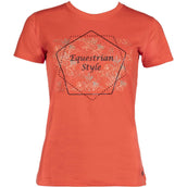 HKM T-Shirt Savona Print Rouge