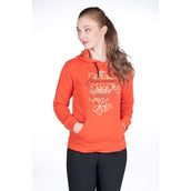 HKM Pull col Hoodie Savona Rouge