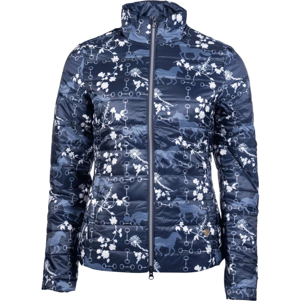 HKM Blouson Bloomsbury Bleu Foncé/Blanc