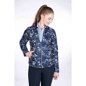 HKM Blouson Bloomsbury Bleu Foncé/Blanc