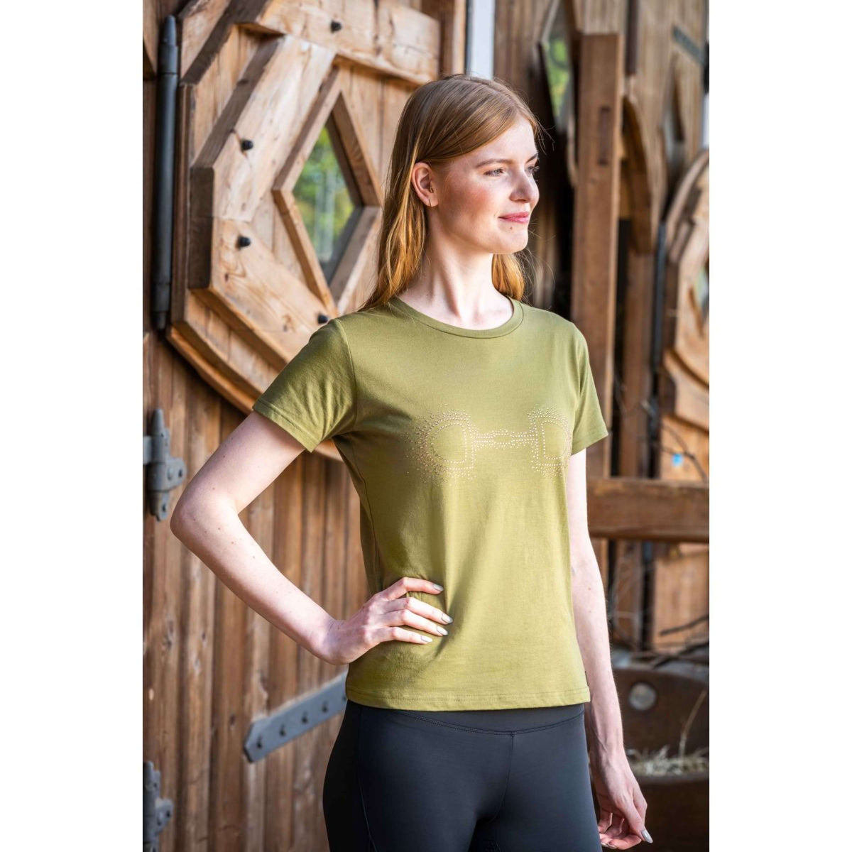 HKM T-Shirt Edinburgh Bit Olive