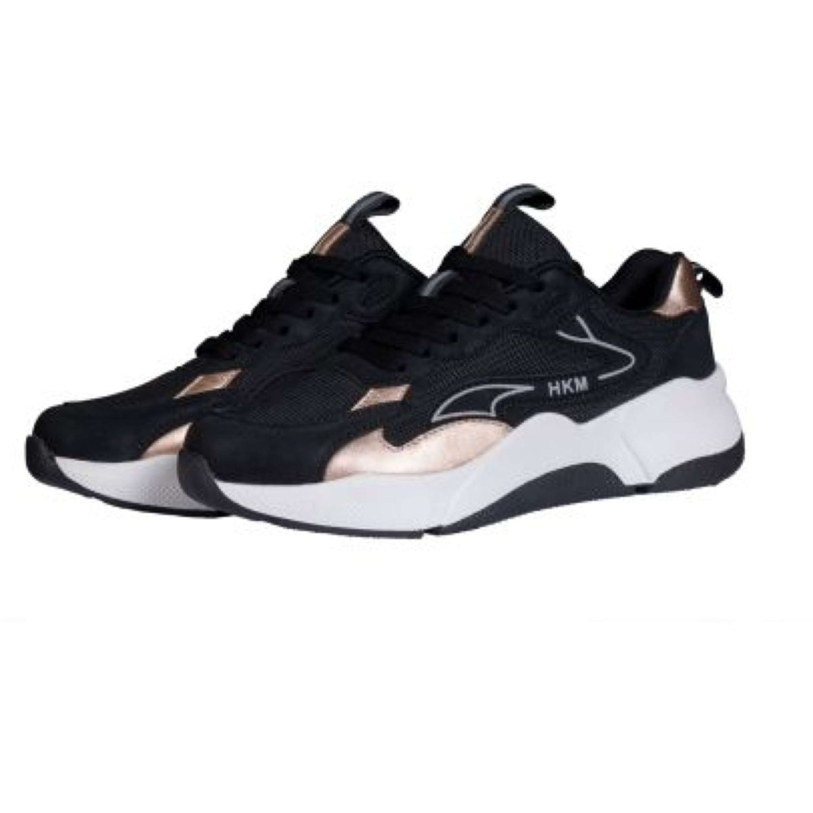 HKM Chaussures Rosegold Glamour Noir HKM Chaussures Rosegold Glamour Noir