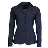 HKM Petite Veste de Concours Hunter Women Slim fit Bleu Foncé