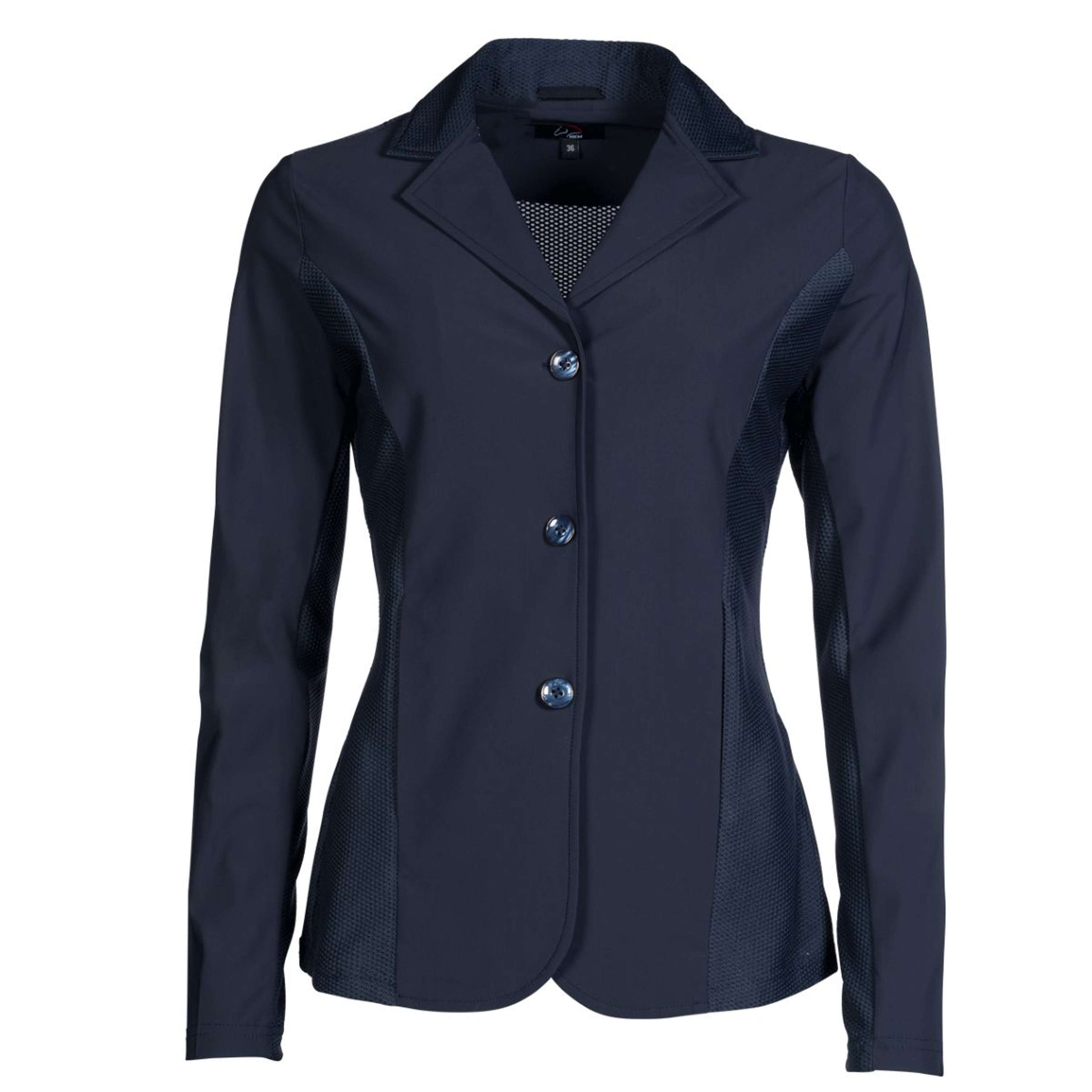 HKM Petite Veste de Concours Hunter Women Slim fit Bleu Foncé HKM Petite Veste de Concours Hunter Women Slim fit Bleu Foncé
