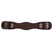 HKM Sangle de Dressage Memory Foam avec Élastique Marron