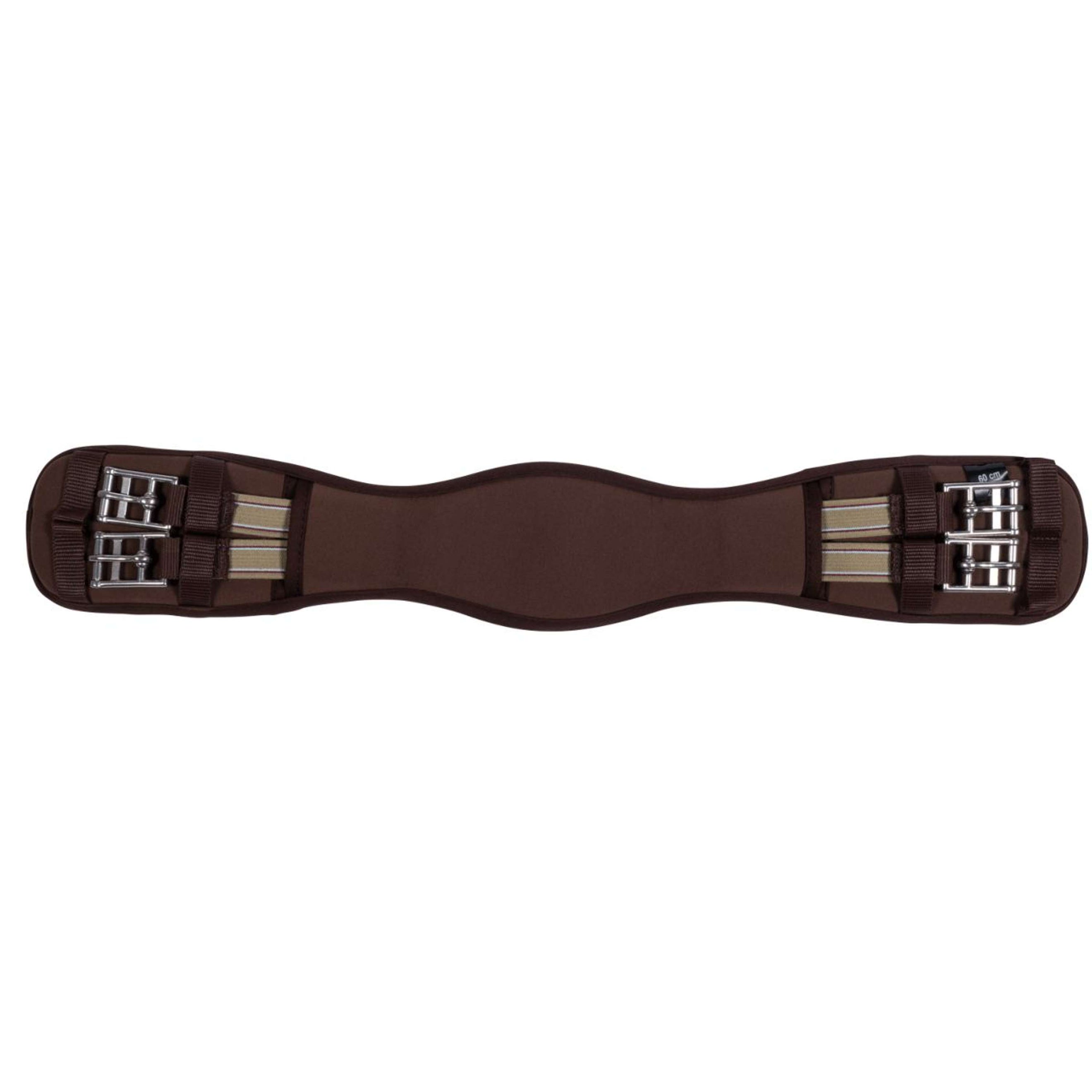 HKM Sangle de Dressage Memory Foam avec Élastique Marron HKM Sangle de Dressage Memory Foam avec Élastique Marron
